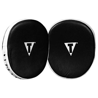 TITLE Boxing Gel Tech Punch Mitts 2.0, Black - Boxing Pads, Muay Thai, Focus Mitts, MMA and Kickboxing Equipment