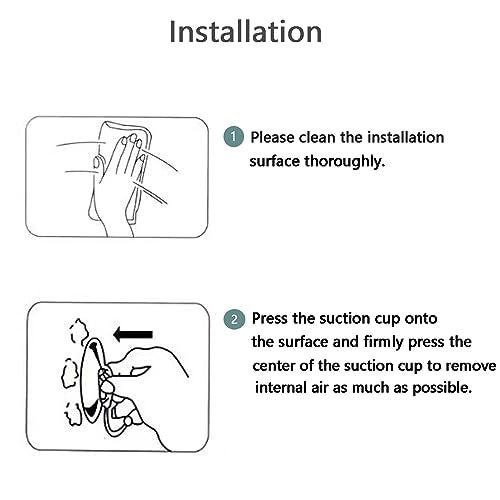 AQUANEAT 20 Packs Suction Cups 1.8 Inch Clear Sucker Pads Without Hook for Glass Home Organization Decoration - size: 1.8 in