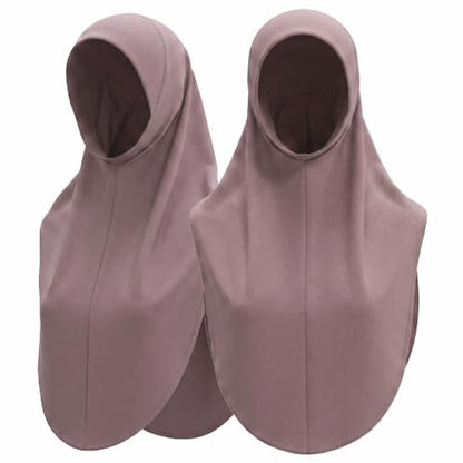 Ready To Wear Hijab For Women Instant Turban Stretch Soft Muslim Scarf For Prayer Long Hijabs Islamic Jersey Abaya - color: New Slim Pattern 7#
