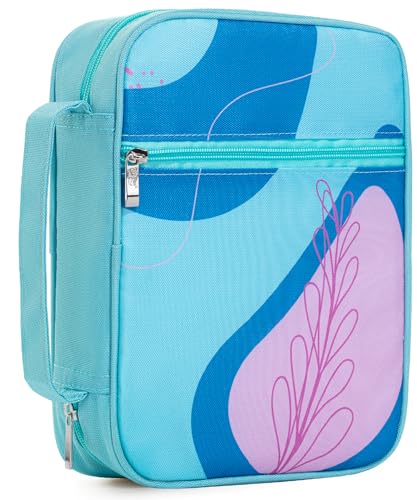 Mr. Pen- Bible Cover Case - color: Aqua Flora