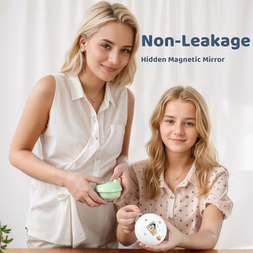 Retainer Case Denture Bath Case Basket Mirror Leak-proof White Hanburger | 2-in-1 design Strainer Basket No-Leak Cleaning Case for Mouth Guard Cute Removal Tool,Aligner chewies,Bursh - color: White Hanburger