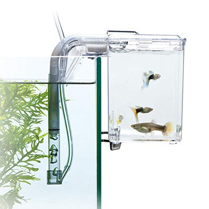 External / Hang On Plastic Aquarium Fish Breeding Box Satellite L (new)