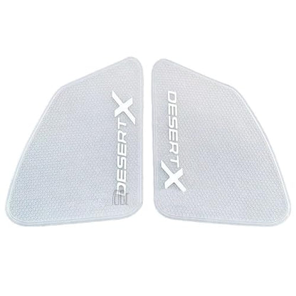 Motorcycle Knee Traction Pad Tank Anti Slip Traction Side Pad Knee Grip Decal for Desert X Dashboard - color: Transparent