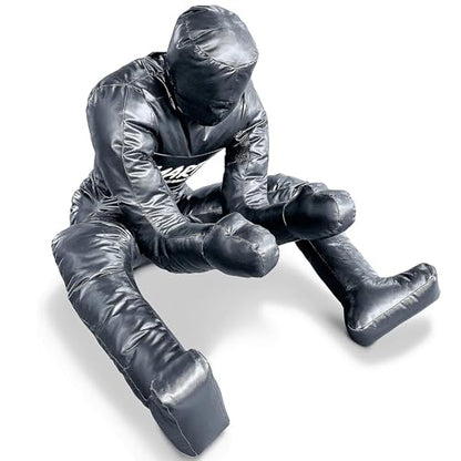 SMARTY 2.0/XL/Kid (Unfilled) Grappling Dummy for BJJ, Jiu-Jitsu, MMA, Wrestling, Martial Arts Practice, Self-Defense Training Dummies - 3 Sizes: 2.0 Adult, XL, or Kid - size: 2.0 Standard Adult - 5'7"