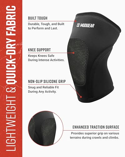 MudGear Padded Arm Sleeves & Knee Pads - size: Small, style: Knee Pads