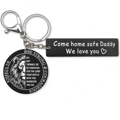 KATINAT Vintage Christian Cross Keychain - color: Drive Safe