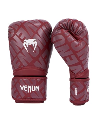 Venum Contender 1.5 Boxing Gloves - color: Burgundy/White, size: 10-Ounce