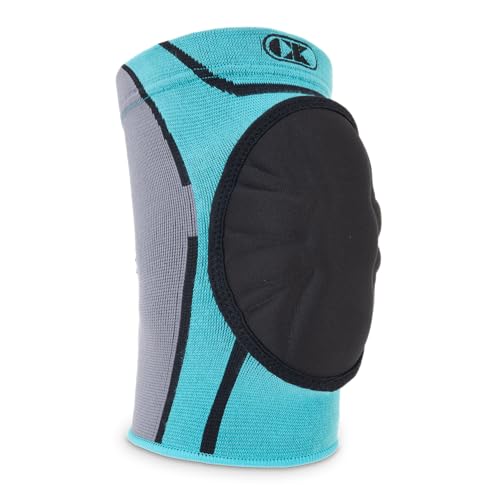 Cliff Keen Huntress Women's Wrestling Knee Pad (Teal/Black) - size: Adult