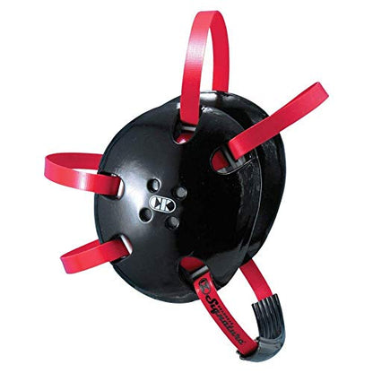Cliff Keen Signature Wrestling Headgear - color: Black/Scarlet