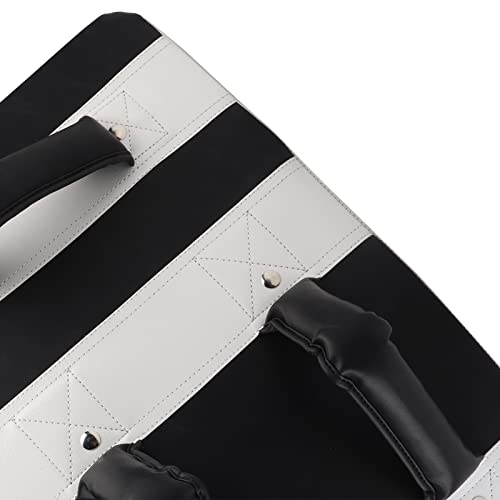Arc Kick Foot Target Sports Training Pad for Sanda Boxing Basketball Taekwondo Leg Exercise Black White 50x30x10cm