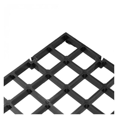 1pcs Bottom Filtration Grid Large Black Segregation Board for Aquarium Plastic Net Hatchery Fish Box Fish Net Pet Supplies