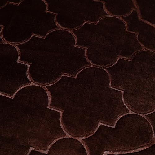 Islamika Prayer Mat Islamic Muslim Rug - Thick Padded mat Sajadah Men Women with Islam Prayer Beads for Eid Travel Ramadan, Soft and Padded (Brown) - color: Brown