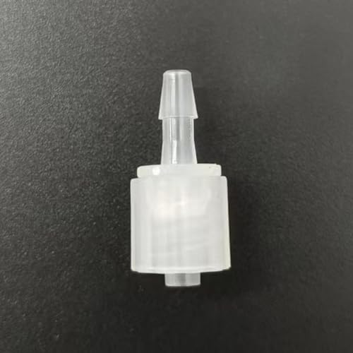 Moveable Male Luer Lock Connector × Hose Barbed Adapter for Laboratory Biochemical Analytical Instruments Food Machinery 50PC/PK (for 1/8'' Hose ID, PP) - size: for 1/8'' Hose ID, PP
