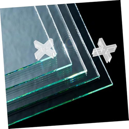 MAGICLULU Aquarium Clips Glass Connector Clamp Multi-functional Glass Fixing Clamps for Tank Lid Decor Bracket