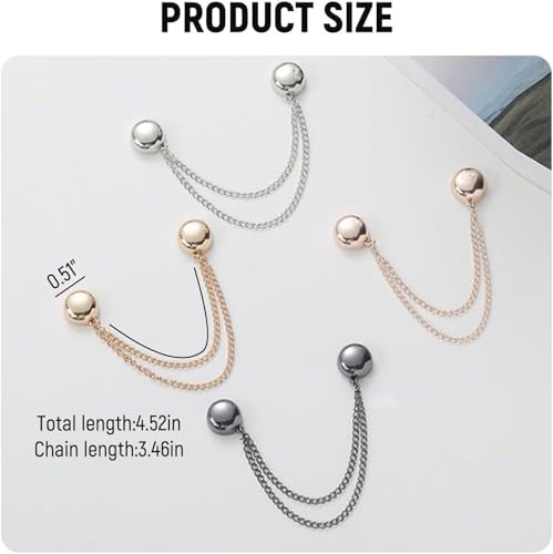 Magnetic Clothing Clips, Strongest Magnetic Strength Buttons Clips, High Powerful Hijab Magnets, Colorful Pinless Clothes Hijab Magnets Pins
