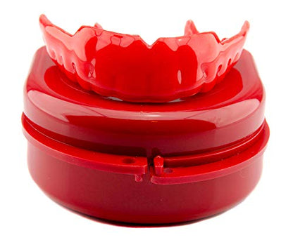 Impact Custom Professional MMA/Boxing/Muay Thai Mouthguard Red - color: Red