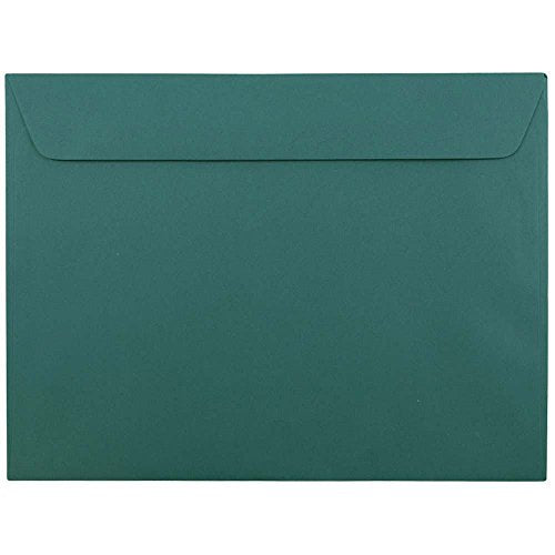 JAM PAPER 9 x 12 Booklet Premium Envelopes - Teal - 25/Pack - color: Teal, size: 25 per Pack