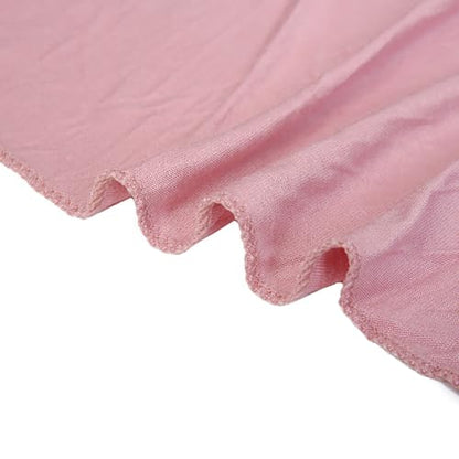 GSHLLO Long Soft Hijab Scarf Muslim Jersey Head Scarf Solid Color Hijab Modal Cotton Head Wrap Simple Headscarf White - color: White