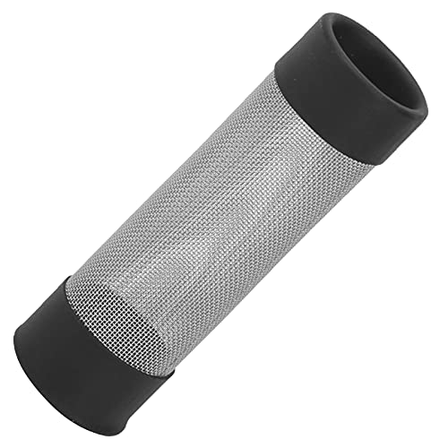 Pongnas Stainless Steel Aquarium Inlet Cover with Fine Protective Mesh for Fish Shrimp Tanks 18mm OD 12mm ID Fit for Standard PVC ABS Pipes - size: Inner diameter 12mm