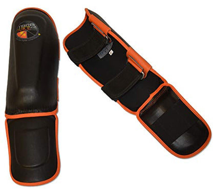 FightersJuice Muay Thai Pro-Style Shin Instep - size: Medium