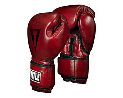 TITLE Boxing Blood Red Leather Bag Gloves - Boxing Gloves, Punching Bag Gloves, Kickboxing Gloves, Punching Gloves, Heavy Bag Gloves, Boxing Gloves Men, Boxing Gloves Women, Boxing Equipment - size: 16 oz