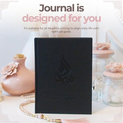 Salam Journal, Islamic Daily Planner with Prayer Tracker, Daily Hadith and Duas, Undated Layout & Tracing Quran Mushaf with Full Juz 1 to 30 | Ideal Book for Writing and Learning Quran Text Bundle