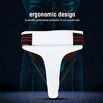 Women Groin Guard, Women Taekwondo Groin Guard Boxing Karate Jockstrap Sanda Crotch Protector - size: Medium