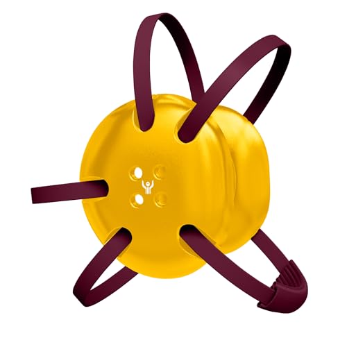 Great Call Athletics | Wrestling Classic Headgear | Earguard Adult Grappling Head Gear | Adjustable Ear Guards Maroon Straps - style: Athletic Gold w/ Maroon Straps