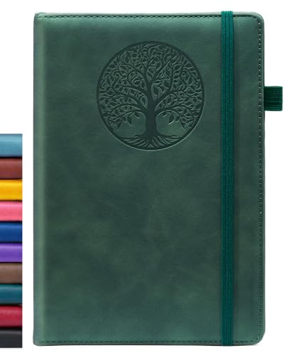 Journal 6 - Writing Notebook for Work & Travel, Women & Men | Press Soft. Smart Work. - color: Green