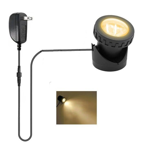 Warm White Pond Lights, 2500K Underwater Weighted Pond Light IP68 Waterproof Submersible Fountain Lights for Pond Fountain Waterfall,1 Lights - size: 1 lights