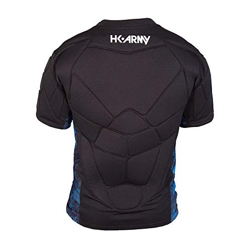 HK Army Crash Chest Protector - High-Impact Protective Gear for Paintball & Airsoft - Lightweight Safety Armor Vest - Black, Size XS/S - size: XL/2X