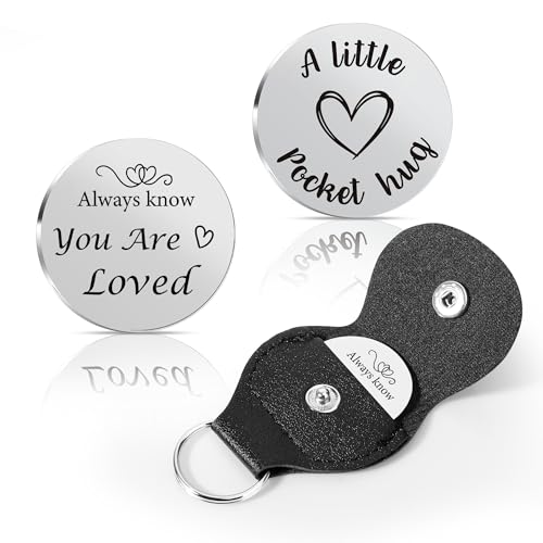 Pocket Hug Token 2026 Graduation Giftsfor her him Mothers Day Gifts for Mom Thank You Gift for Her Him - color: Always Know You Are Loved