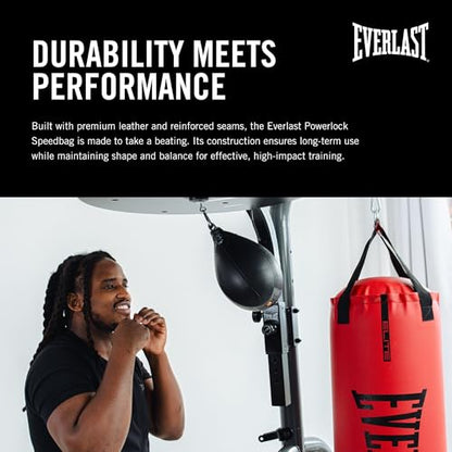 Everlast Speed Punching Bag | Speed Bag for Boxing & MMA | Durable Reflex Training Boxing Bag for Hand Speed, Accuracy & Home Gym Workouts - style: Bag - Elite