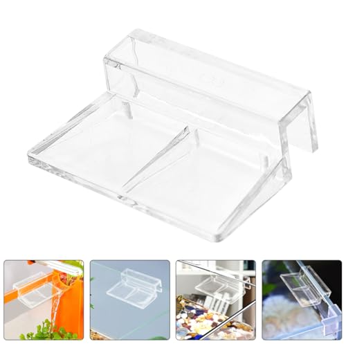 Yardwe 12 Pcs Acrylic Aquarium Lid Clips Durable Fish Tank Cover Holders Easy Installation Aquarium Accessories for Sturdy Tank Protection and Versatile Compatibility