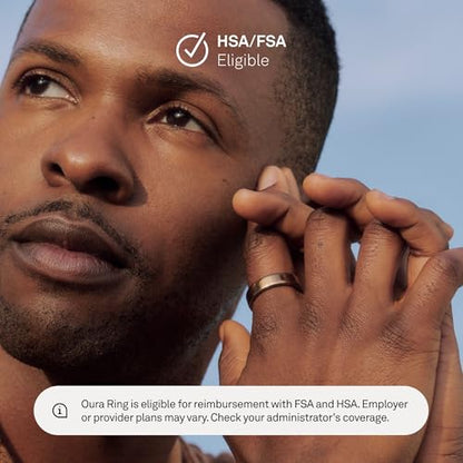Oura Ring 5 Smart Ring - Deep Rose - Size 6 - Fitness & Sleep Tracker - color: Deep Rose, size: 6, style: Ring