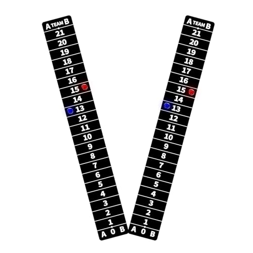 Cornhole Scoreboard with Magnetic, 2 Score Keppers Keep Track of Score for Corn Hole Games Indoor&Yard (1) - style: 2 Vertical Scoreboards
