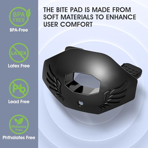 2Pcs Youth Football Mouthguard,Football Mouthpiece with Strap,No Boil. | Soft and Durable, Maximum Breathing Channel, - color: Black
