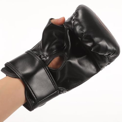 VANZACK Boxing Gloves Sparring Gloves Open Finger for Men for Women Portable Kickboxing Accessory Sturdy for MMA and Muay Thai