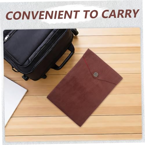 Buddhist Scriptures Pouch Quran Pouch Coffee Color Velvet Religious Book Storage Bag for Temple Use