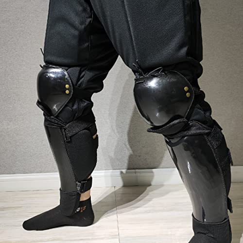 LEONARK Black Armoury Hema Knee/Elbow Protectors Knee/Elbow Pads Shell Knee Guard Caps (Knee Pads) - style: Knee Pads
