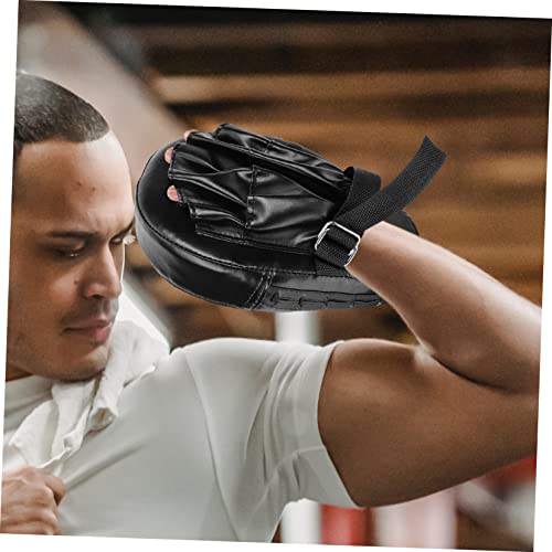 GALPADA 2Pcs Padded Strike Shield for Boxing Training Hand Target for Punching Practice Durable Suitable for Kickboxing MMA and Martial Arts
