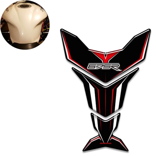 Motorcycle 3D Tank Pad Compatible with Triumph Street Triple Daytona 675 765R RS Stickers Gas Kit Knee Fish Bone Tank Pad Decals Fit for 675 765 R RS Stickers Decals Tank Protection Waterproof (A-20) - color: A-20