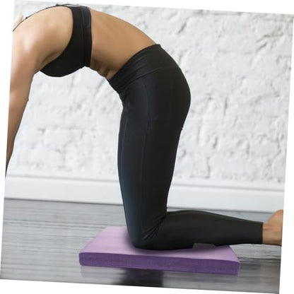 Mipcase Balance Yoga Mat Exercise Gymnastics Physical Therapy Balance Pad Workout Pilates Mat Balance Foam Pad - color: Purple