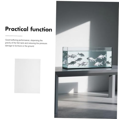 SUPVOX Foam Aquarium Leveling Mat Non Slip Shockproof Fish Tank Pad for Stable Weight Distribution and Vibration Absorption for Home Aquariums