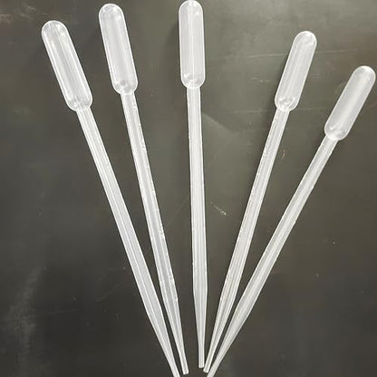 5 Pack Aquarium Test Dropper 5ml Baby Brine Shrimp Eggs Feeder Mini Fish Bowl Fish Feces Transfer Pipettes