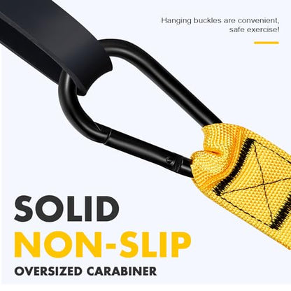 Resistance Bands, Heavy Duty Pull Up Resistance Band with Door Anchor, Handles, Exercise Bands for Working Out Men&Women, Ideal for Pull Up, Muscle Training, Physical Therapy, and Home Workouts