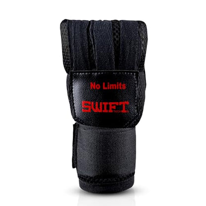 SwiftTechSports Pro Gel Hand Wraps Inner Gloves for Men and Women – 100cm Wrist Straps with Padded fist Protection. Muay Thai, MMA, Kickboxing, Boxing, and All Combat Sports - size: Small-Medium