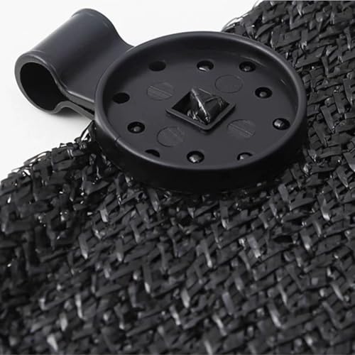 100-Pack Shade Cloth Clips, Lock Grip, Heavy Duty Tarp Clips, UV-Resistant Canopy Fasteners, Non-Slip Grip For Netting/Greenhouse, Windproof Sunshade Clamps - size: Large size 10*3.8cm