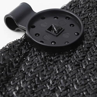 100-Pack Shade Cloth Clips, Lock Grip, Heavy Duty Tarp Clips, UV-Resistant Canopy Fasteners, Non-Slip Grip For Netting/Greenhouse, Windproof Sunshade Clamps - size: Large size 10*3.8cm