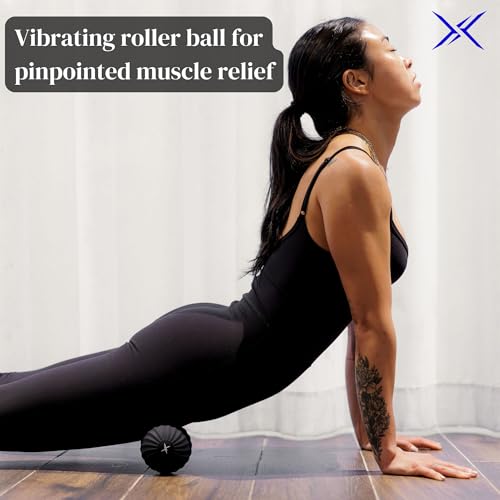 Frost Fit VibePro 펄스 - 진동 마사지 볼 마사지기 - 4가지 속도의 딥 티슈 테라피 볼 - 근막 이완 및 통증 완화 - style: 펄스